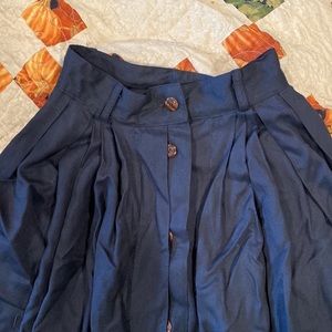 Vintage Black Outback Red Skirt